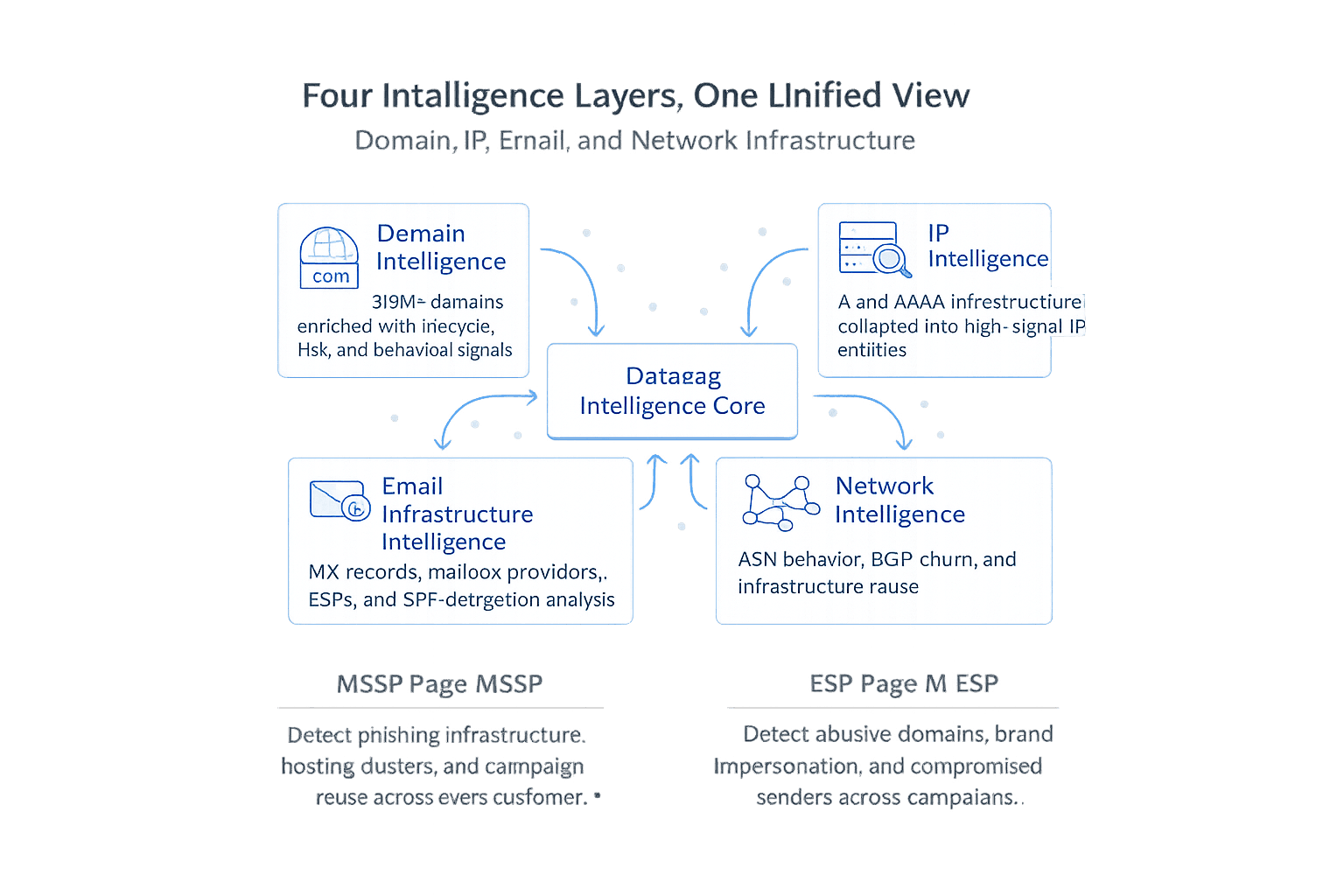 One Intelligence Core. Four Layers